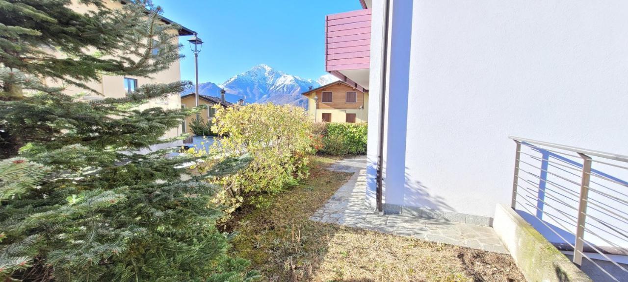 Bilocale Con Giardino Piano Terra Centro Paese Ideale Per Passeggiate Cremeno Exterior foto